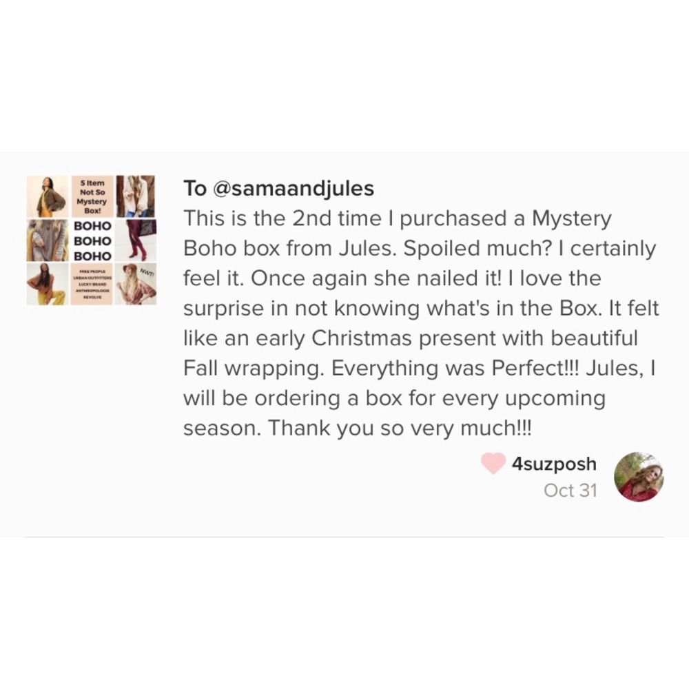 Romantic Boho Mystery Box LoveShackFancy Ruffles - Picture 14 of 16